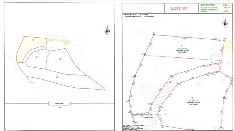 Ma-Cabane - Vente Terrain PLOULEC'H, 908 m²