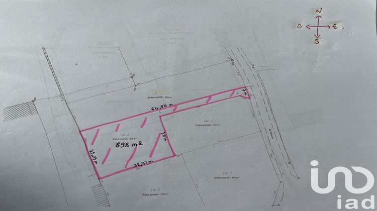 Ma-Cabane - Vente Terrain Plozévet, 898 m²