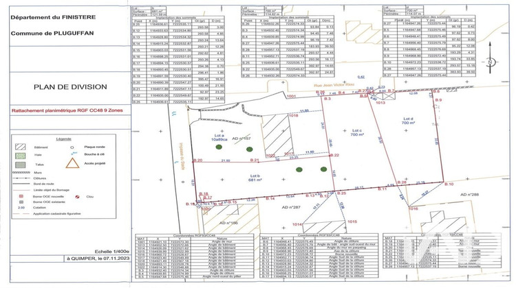 Ma-Cabane - Vente Terrain Pluguffan, 700 m²