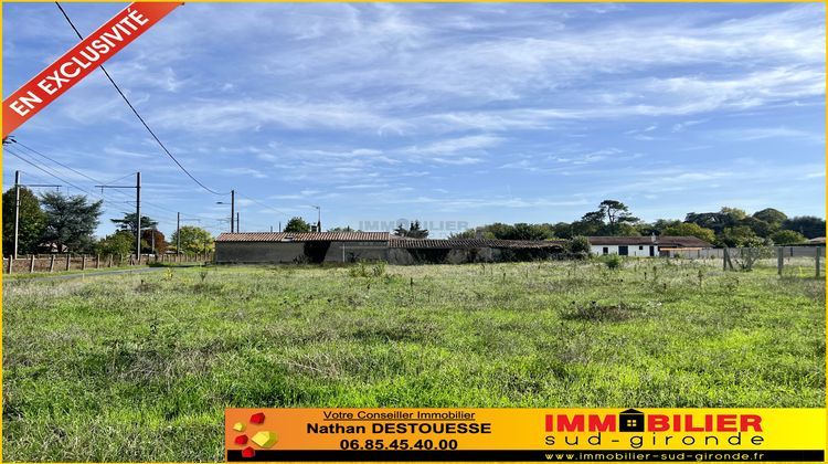 Ma-Cabane - Vente Terrain Podensac, 650 m²