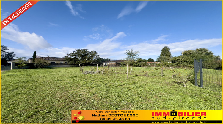 Ma-Cabane - Vente Terrain Podensac, 1031 m²