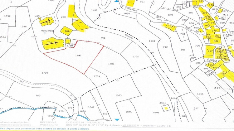 Ma-Cabane - Vente Terrain POGGIO-D'OLETTA, 1550 m²