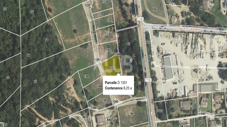 Ma-Cabane - Vente Terrain POGGIO-MEZZANA, 854 m²