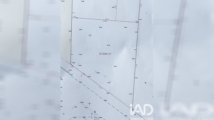Ma-Cabane - Vente Terrain Poiroux, 598 m²