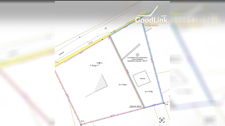 Ma-Cabane - Vente Terrain Pommeuse, 462 m²