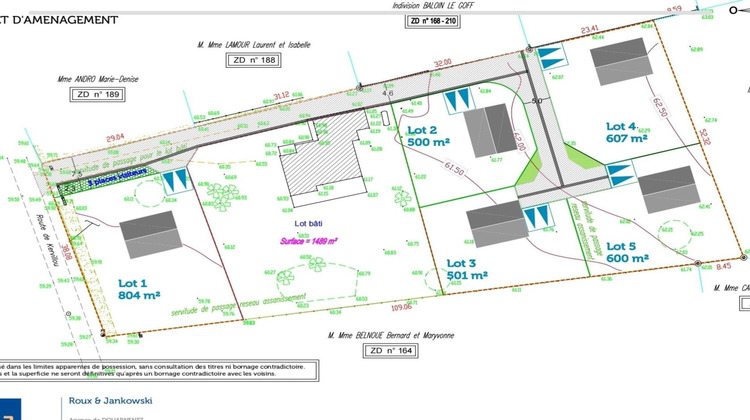 Ma-Cabane - Vente Terrain Pont-Croix, 607 m²