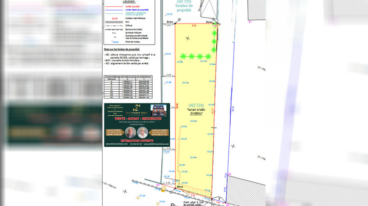Ma-Cabane - Vente Terrain Pont-sur-Sambre, 390 m²