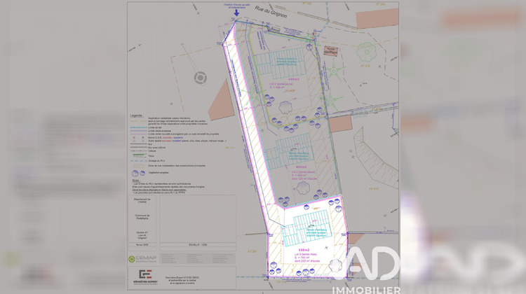 Ma-Cabane - Vente Terrain Pontcharra, 760 m²