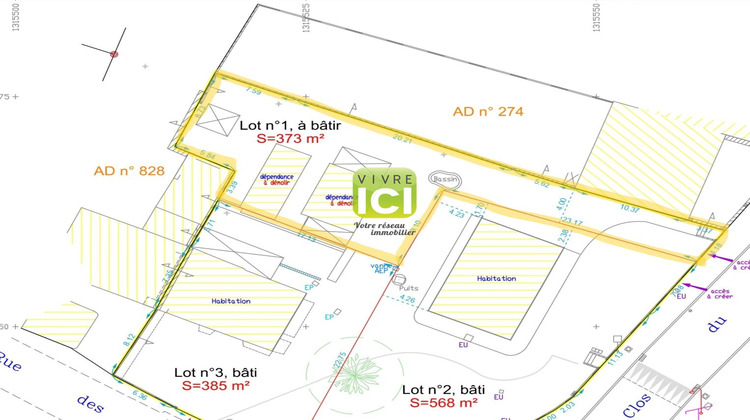 Ma-Cabane - Vente Terrain PONTCHATEAU, 373 m²