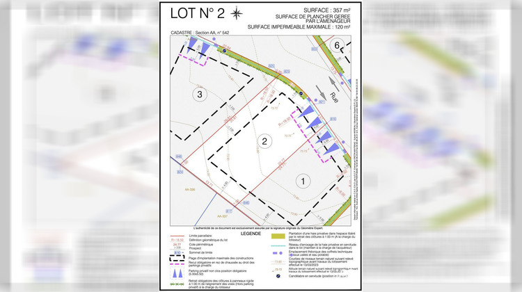 Ma-Cabane - Vente Terrain Ponteilla, 357 m²
