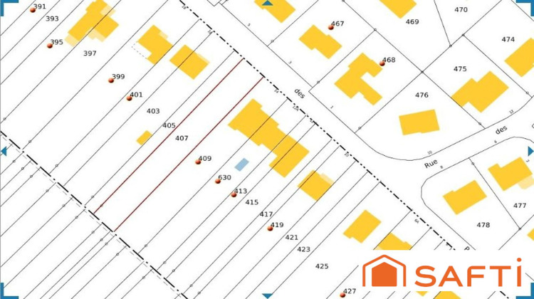 Ma-Cabane - Vente Terrain Porcelette, 1033 m²