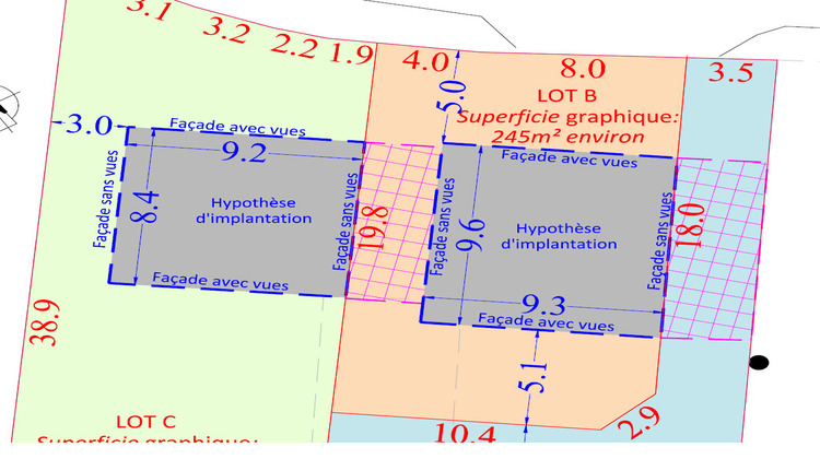Ma-Cabane - Vente Terrain PORCHEVILLE, 245 m²