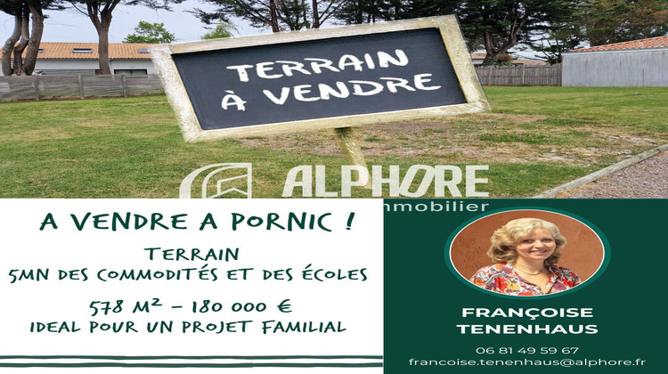 Ma-Cabane - Vente Terrain PORNIC, 578 m²