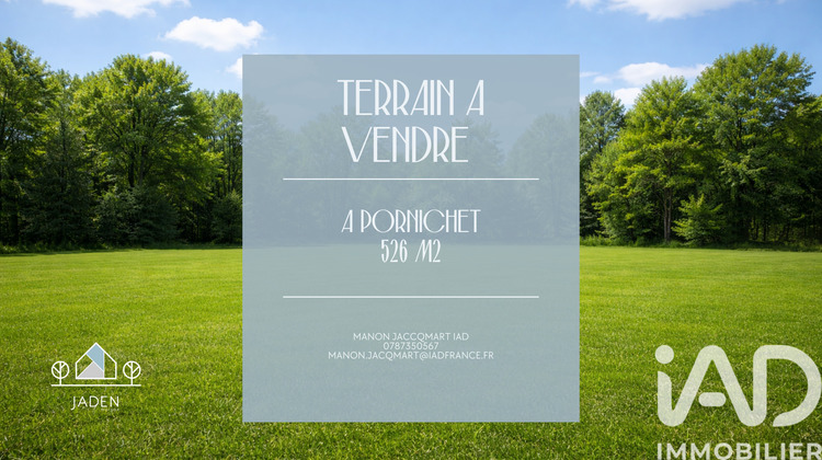 Ma-Cabane - Vente Terrain Pornichet, 526 m²