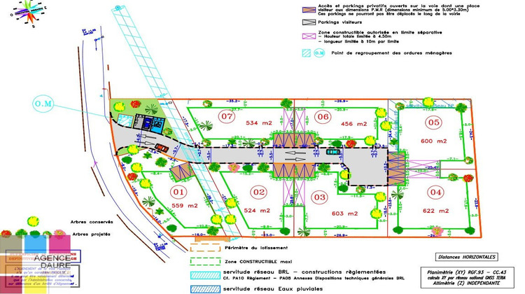 Ma-Cabane - Vente Terrain PORTIRAGNES, 456 m²