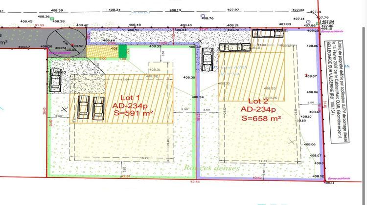 Ma-Cabane - Vente Terrain Pougny, 591 m²