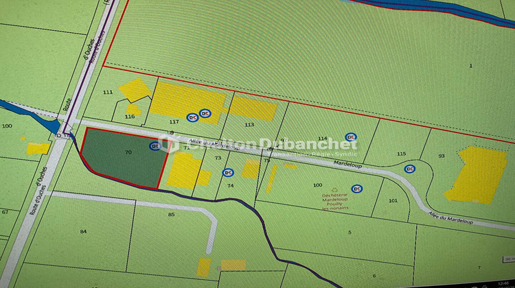 Ma-Cabane - Vente Terrain POUILLY-LES-NONAINS, 3000 m²