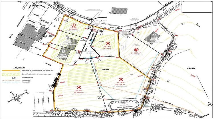 Ma-Cabane - Vente Terrain Poule-les-Écharmeaux, 1367 m²