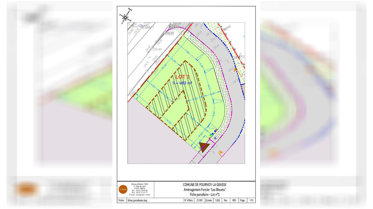 Ma-Cabane - Vente Terrain POURNOY-LA-GRASSE, 482 m²