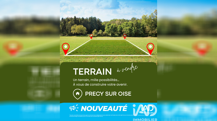Ma-Cabane - Vente Terrain Précy-sur-Oise, 405 m²