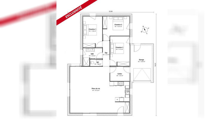 Ma-Cabane - Vente Terrain PREGUILLAC, 682 m²