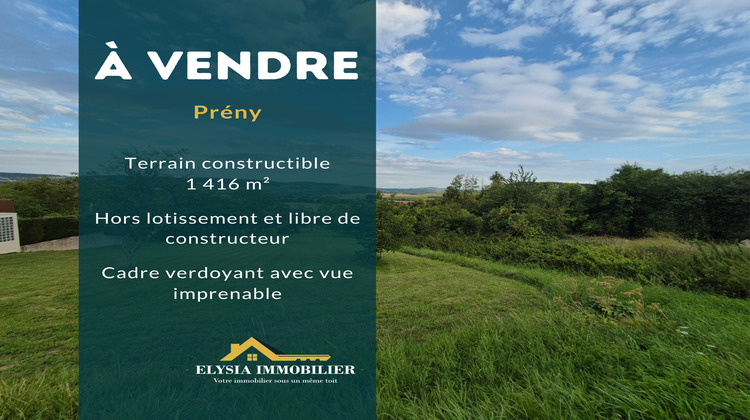 Ma-Cabane - Vente Terrain Prény, 1416 m²
