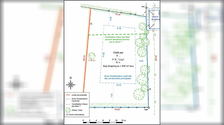 Ma-Cabane - Vente Terrain Prevessin-Moens, 500 m²
