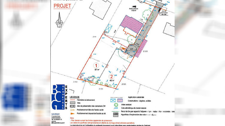 Ma-Cabane - Vente Terrain Prinquiau, 462 m²
