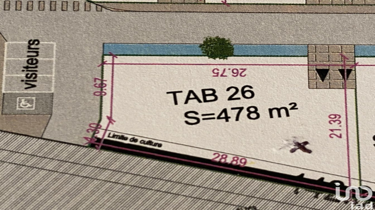 Ma-Cabane - Vente Terrain Puiseaux, 478 m²