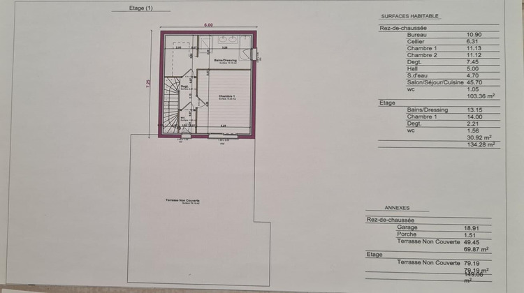 Ma-Cabane - Vente Terrain Pujaut, 900 m²