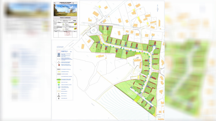 Ma-Cabane - Vente Terrain QUIMPER, 425 m²