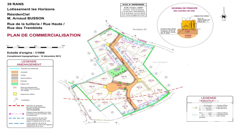 Ma-Cabane - Vente Terrain Rans, 783 m²