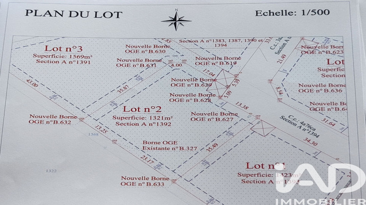 Ma-Cabane - Vente Terrain Razès, 1321 m²