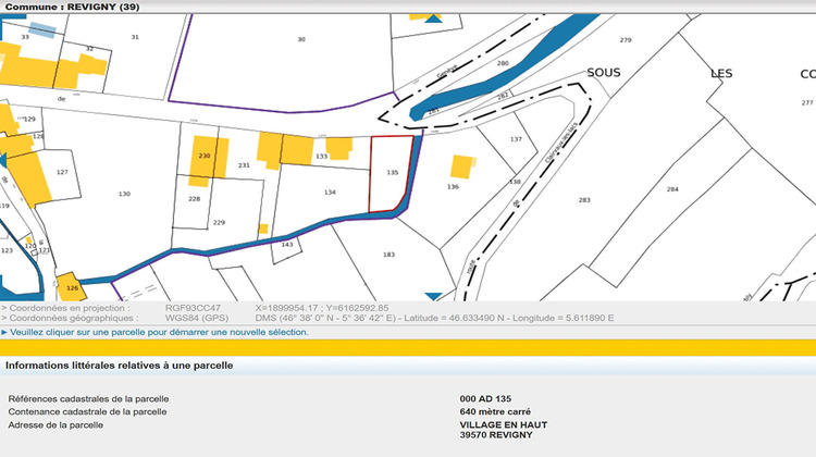 Ma-Cabane - Vente Terrain REVIGNY, 640 m²