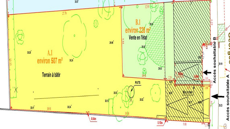 Ma-Cabane - Vente Terrain REZE, 507 m²