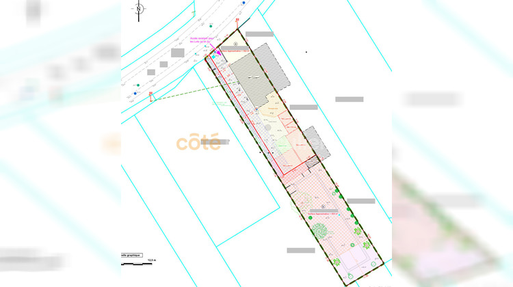 Ma-Cabane - Vente Terrain REZE, 459 m²