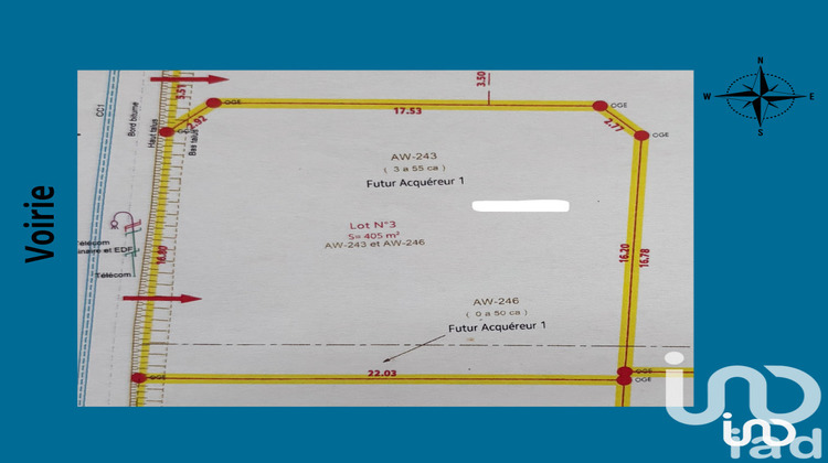 Ma-Cabane - Vente Terrain Riantec, 405 m²