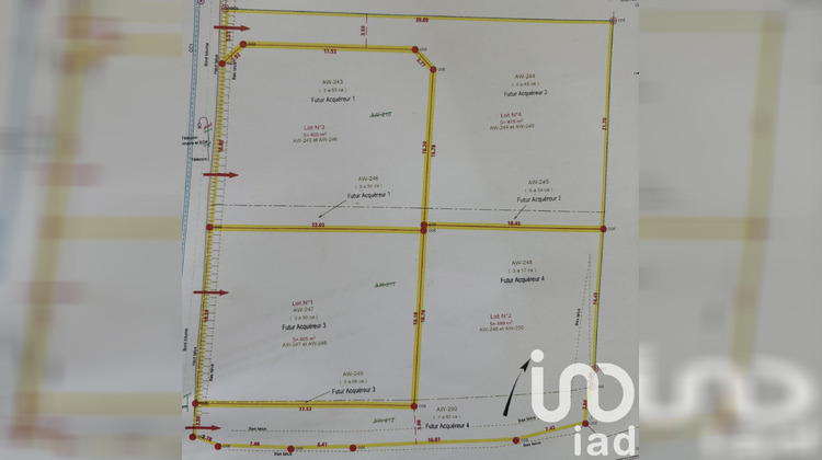 Ma-Cabane - Vente Terrain Riantec, 405 m²