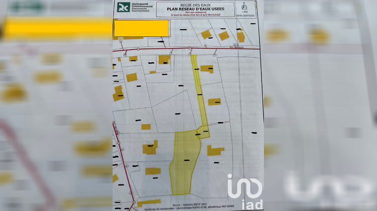 Ma-Cabane - Vente Terrain Riec-sur-Bélon, 1443 m²
