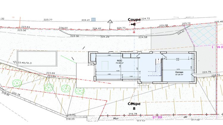 Ma-Cabane - Vente Terrain Rillieux-la-Pape, 718 m²