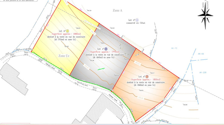 Ma-Cabane - Vente Terrain RIOTORD, 1990 m²