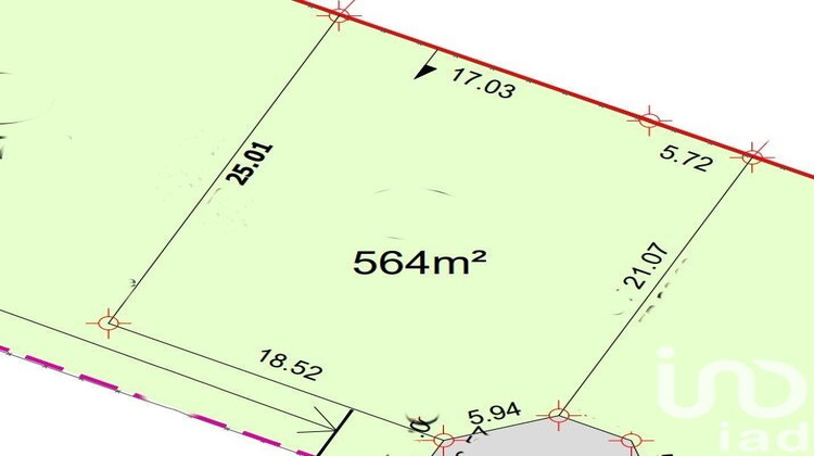 Ma-Cabane - Vente Terrain Roaillan, 564 m²