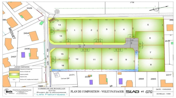 Ma-Cabane - Vente Terrain Roaillan, 702 m²