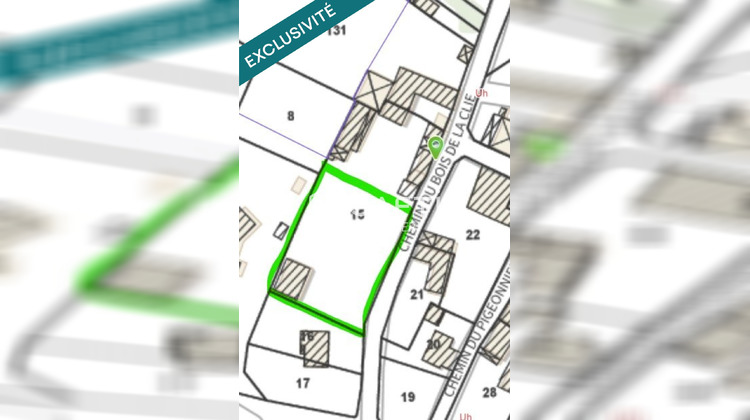 Ma-Cabane - Vente Terrain Roches-Premarie-Andille, 1300 m²