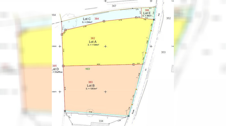 Ma-Cabane - Vente Terrain Rochessauve, 1104 m²