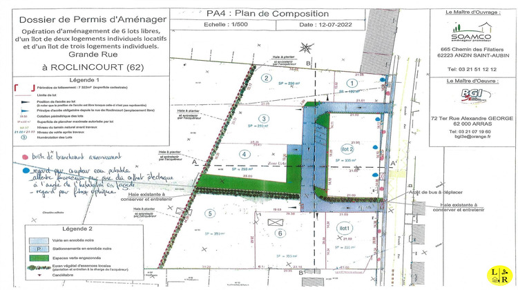 Ma-Cabane - Vente Terrain Roclincourt, 296 m²