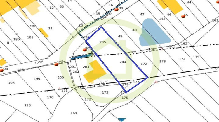 Ma-Cabane - Vente Terrain RODALBE, 1226 m²