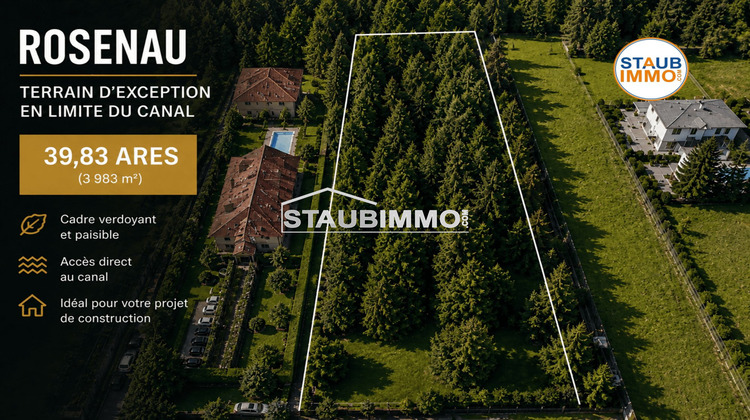 Ma-Cabane - Vente Terrain Rosenau, 3983 m²