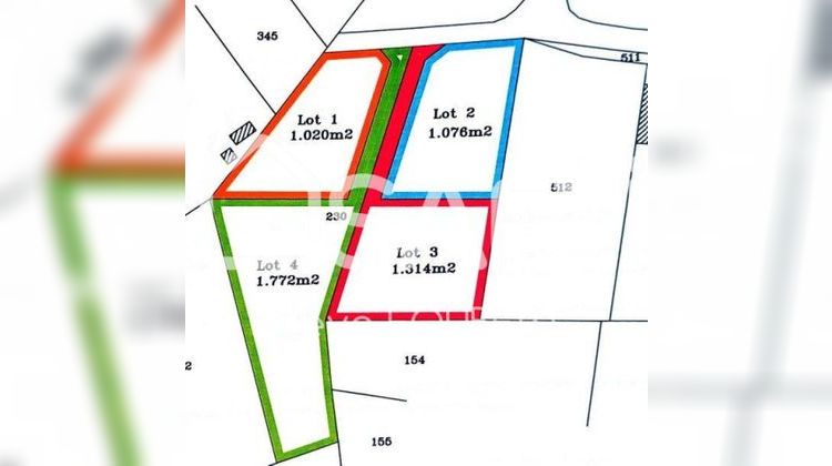 Ma-Cabane - Vente Terrain Rouffignac-Saint-Cernin-de-Reilhac, 1020 m²