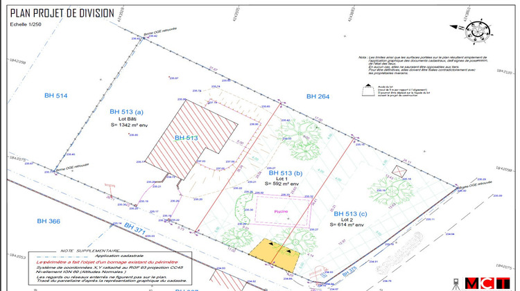 Ma-Cabane - Vente Terrain ROUSSILLON, 592 m²